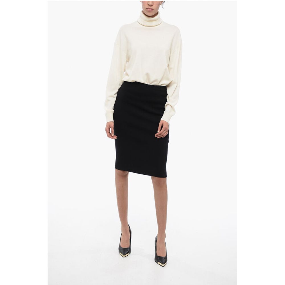 Wool Pencil Skirt