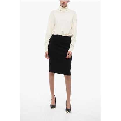 Wool Pencil Skirt