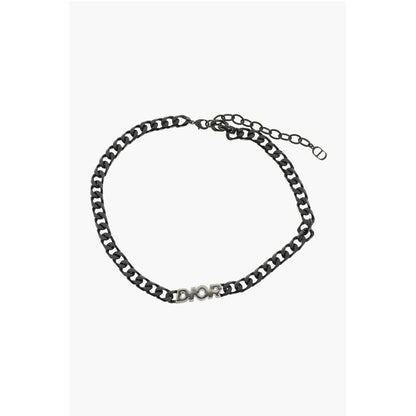 Black Finishing DIOR ITALIC Necklace