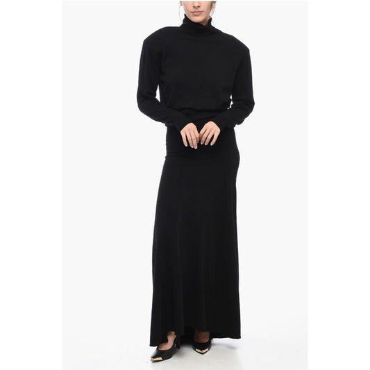 Cashmere Turtle-Neck Dress