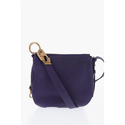 Grained Leather KNIGHT Bag with Lobster Clasp