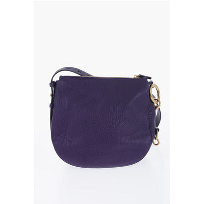 Grained Leather KNIGHT Bag with Lobster Clasp
