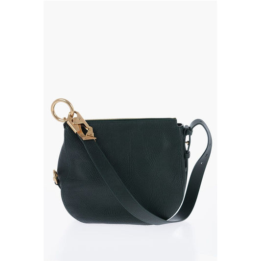 Grained Leather KNIGHT Bag with Lobster Clasp