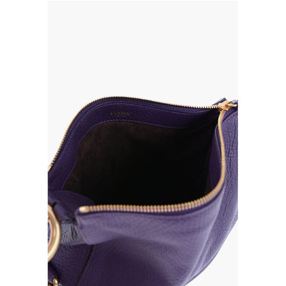 Grained Leather KNIGHT Bag with Lobster Clasp