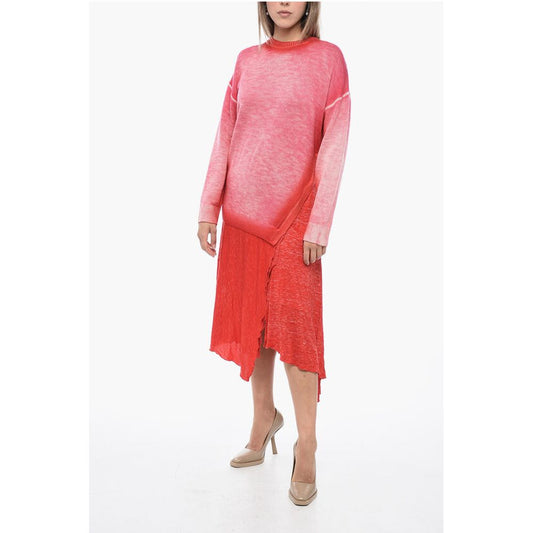 Double Fabbric KIMOLOS Dress with Gradient Effect