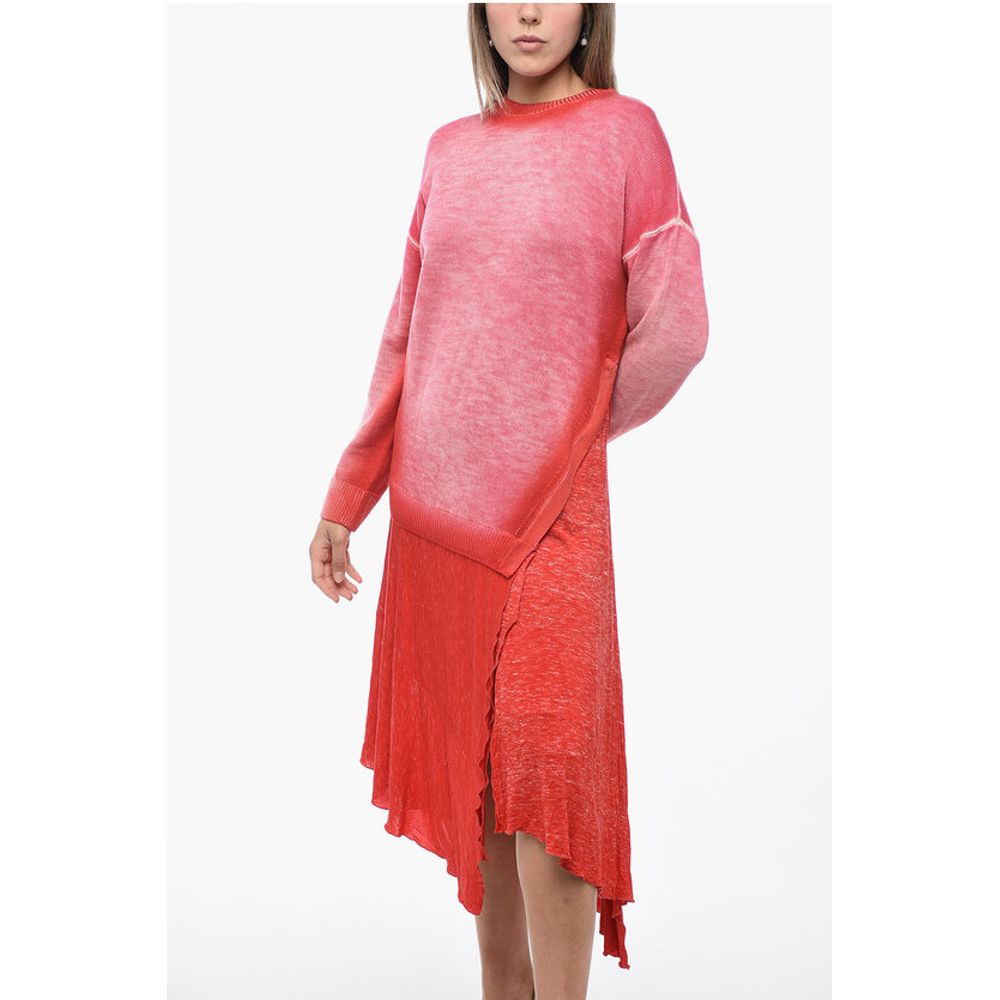 Double Fabbric KIMOLOS Dress with Gradient Effect