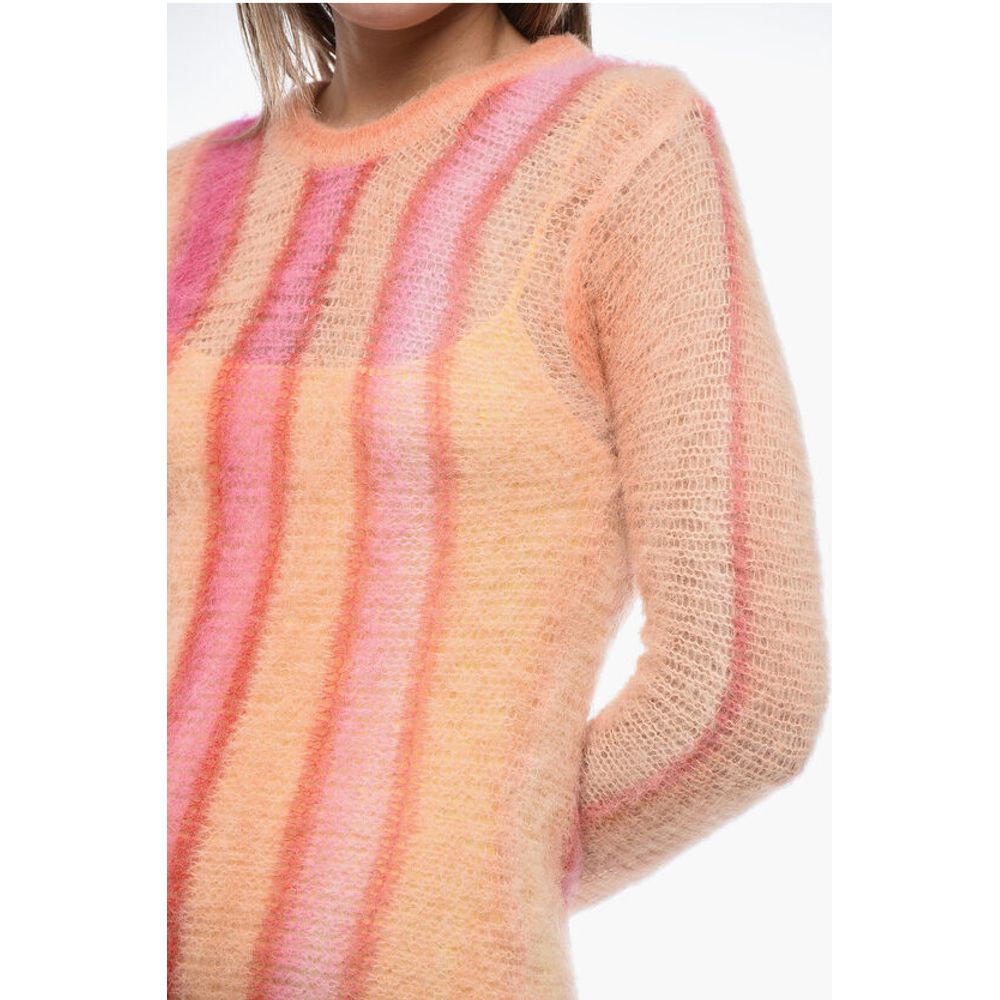 Brushed Effect M-IKI Mini Dress