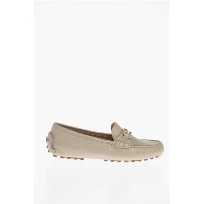 Hammered Leather ODILIA Loafer with Clamp
