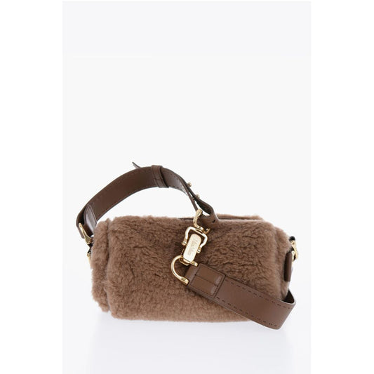SFILATA Camel TEDDYROLLS Crossbody Bag