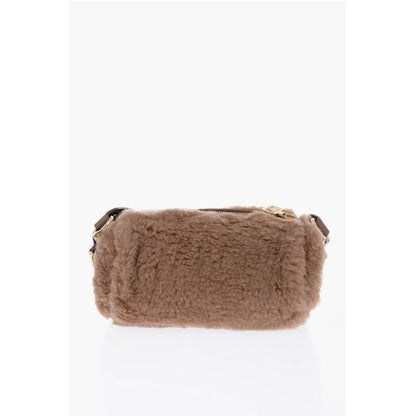 SFILATA Camel TEDDYROLLS Crossbody Bag