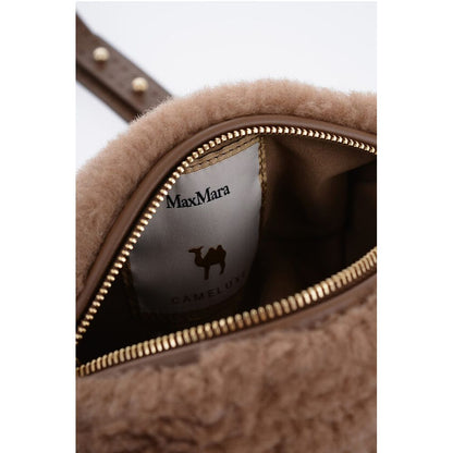 SFILATA Camel TEDDYROLLS Crossbody Bag