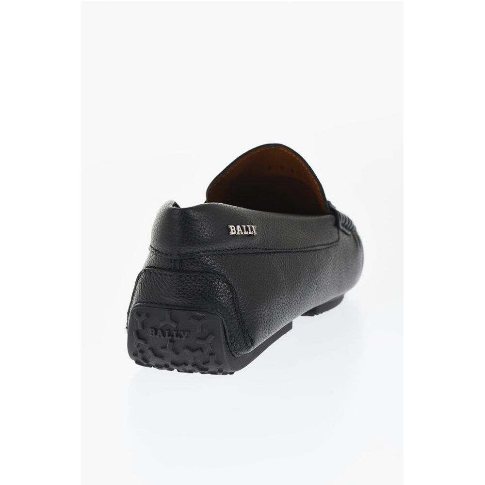 Grained Leather PEARCE Loafers with Iconic Detail