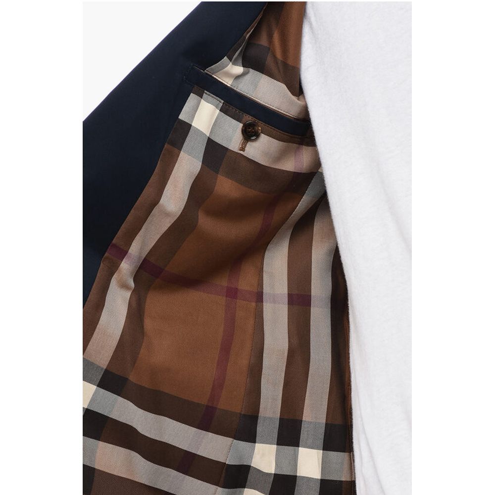 Single Breasted Blazer With Flap Pockets