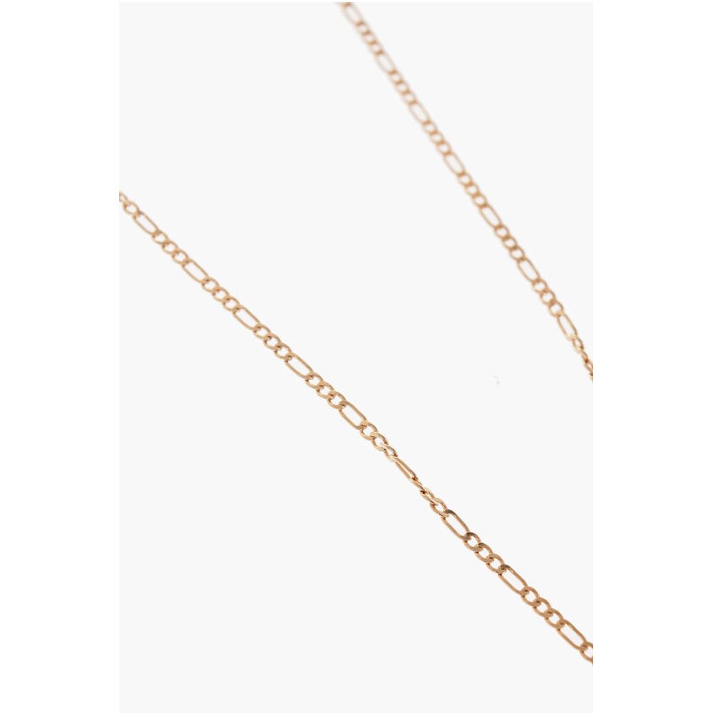 Siver gold Tone Necklace with T Pendent