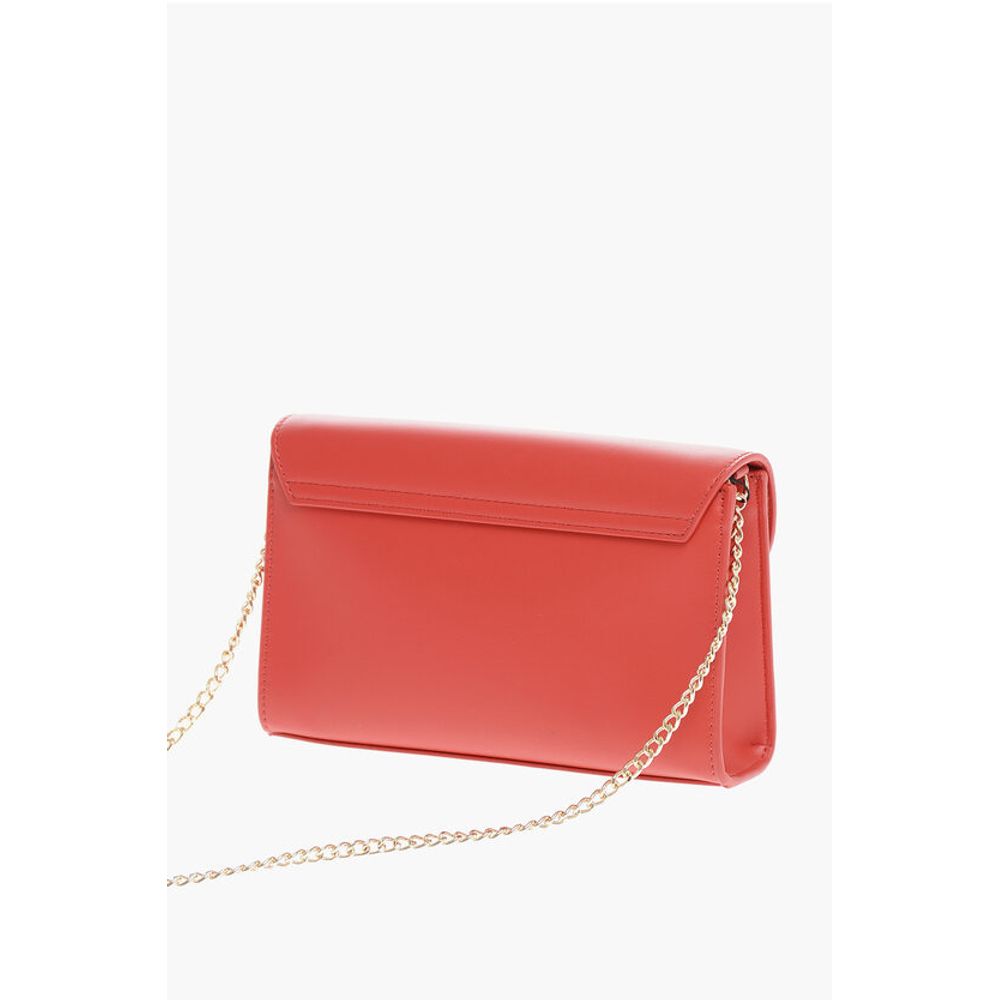LOVE Faux Leather Crossbody Bag with Golden Details