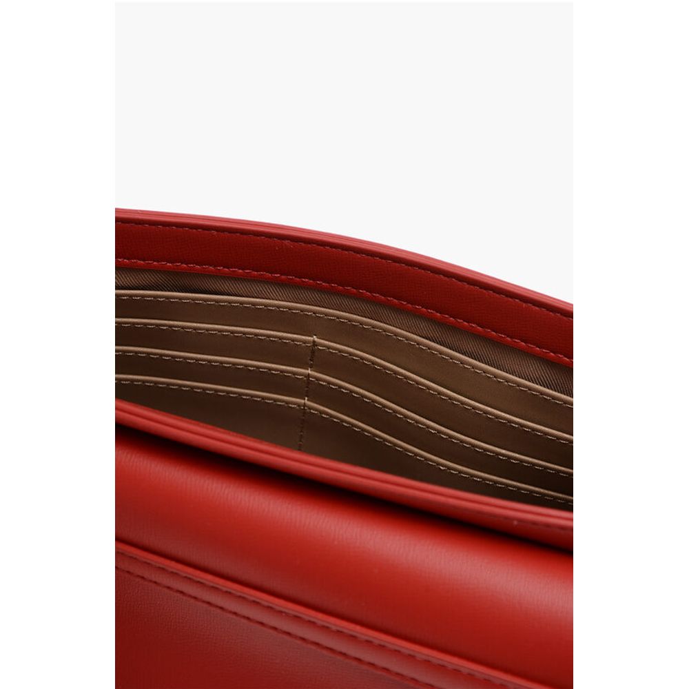 LOVE Faux Leather Crossbody Bag with Golden Details