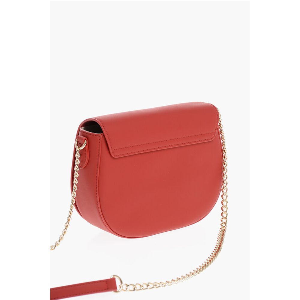 LOVE Faux Leather Crossbody Bag with Golden Details