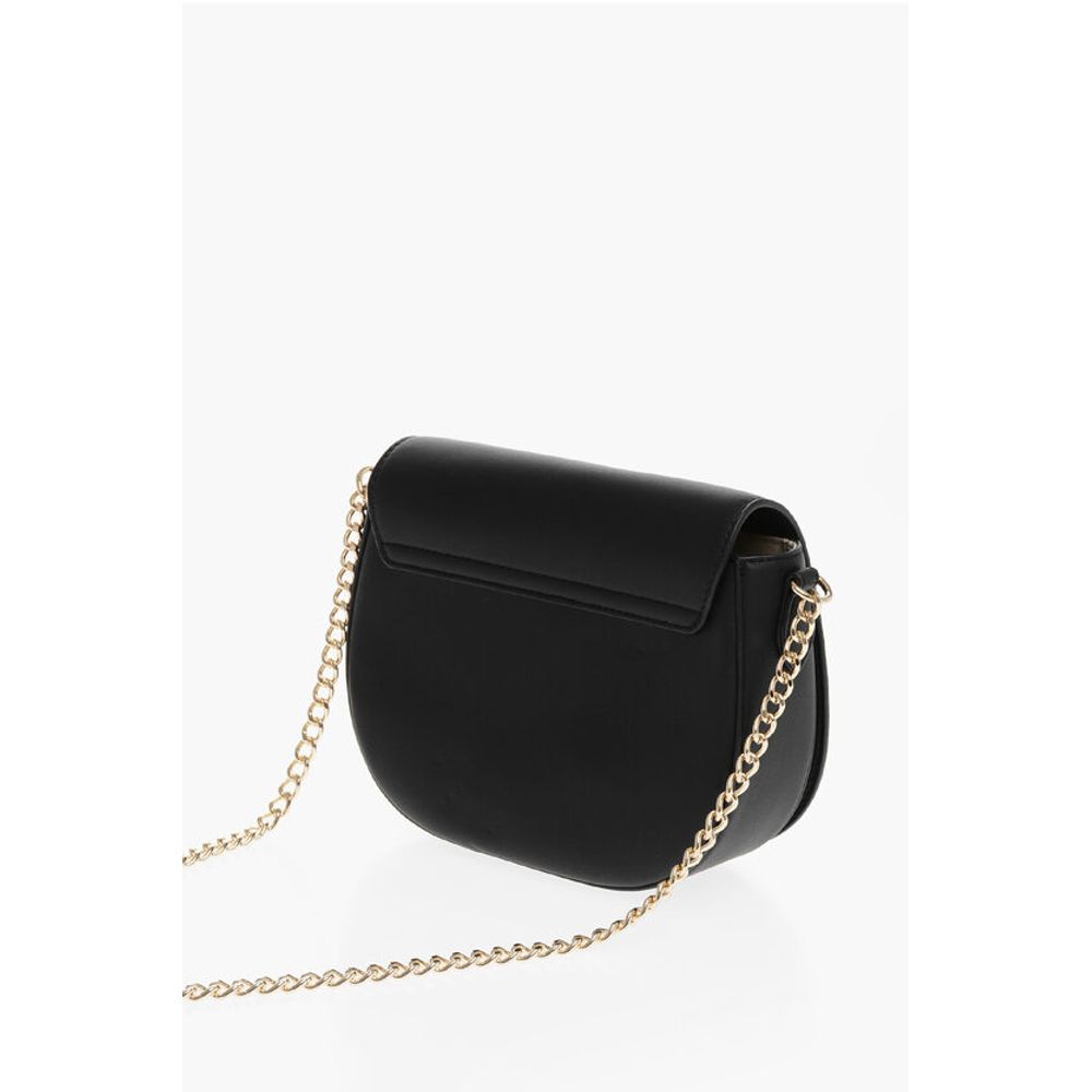 LOVE Faux Leather Crossbody Bag with Golden Details