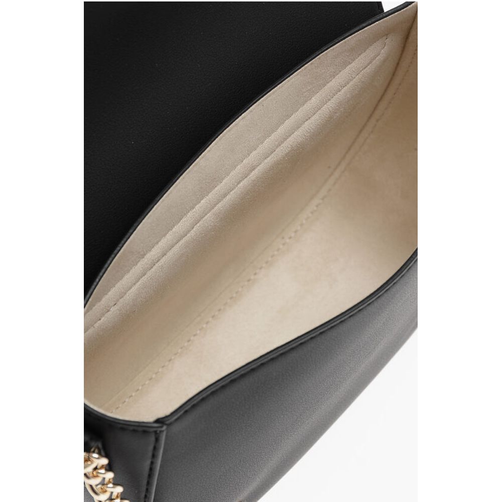LOVE Faux Leather Crossbody Bag with Golden Details