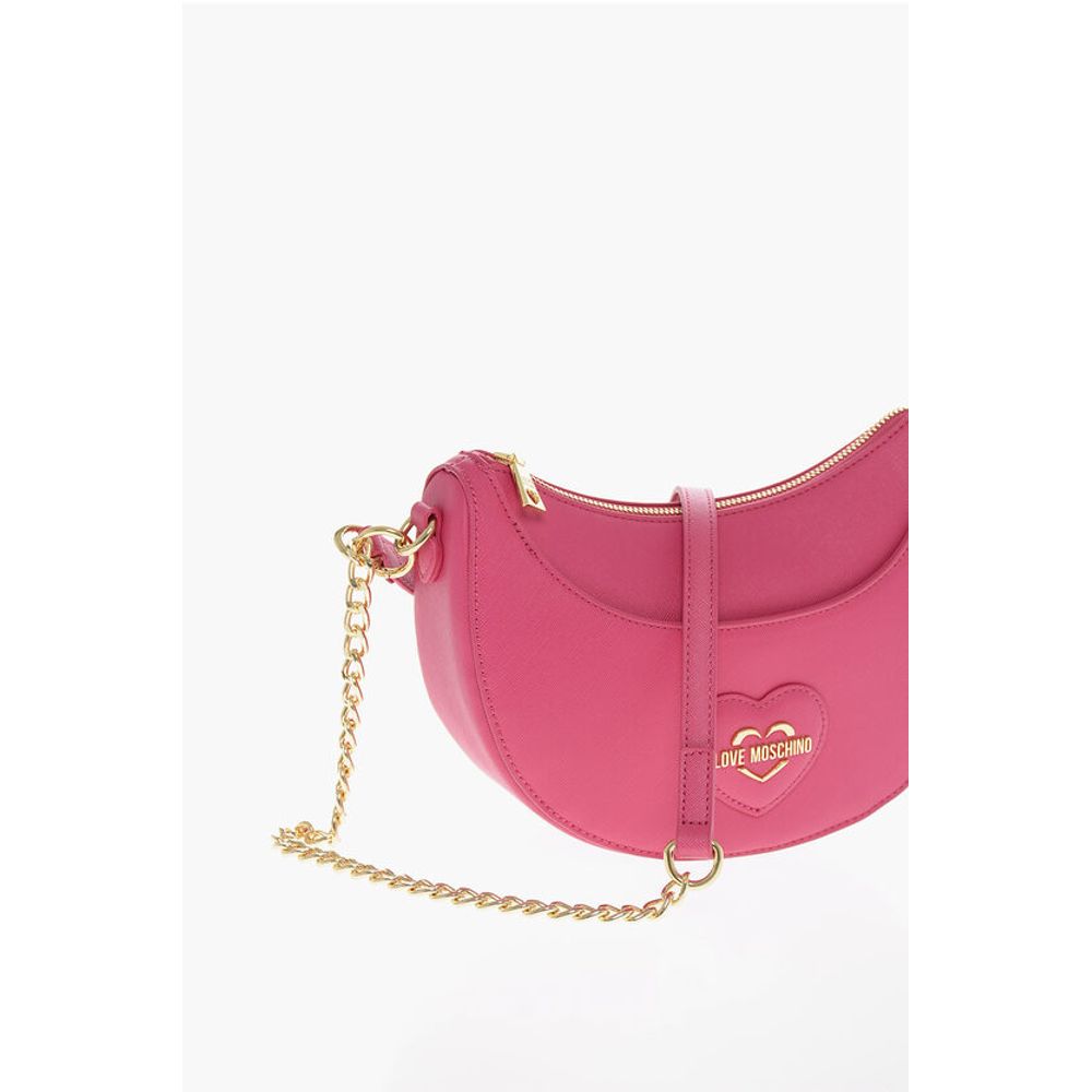 LOVE Saffiano Faux Leather ECO-FRIENDLY Hobo Bag