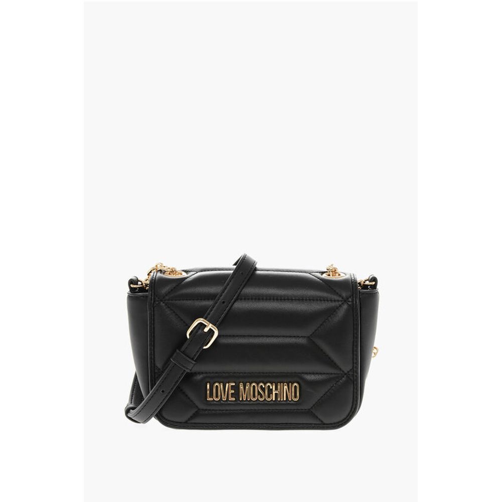 LOVE Quilted Faux Leather KALEIDOSCOPE Crossbody Bag with Go