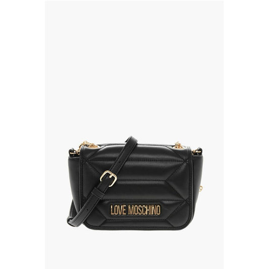 LOVE Quilted Faux Leather KALEIDOSCOPE Crossbody Bag with Go