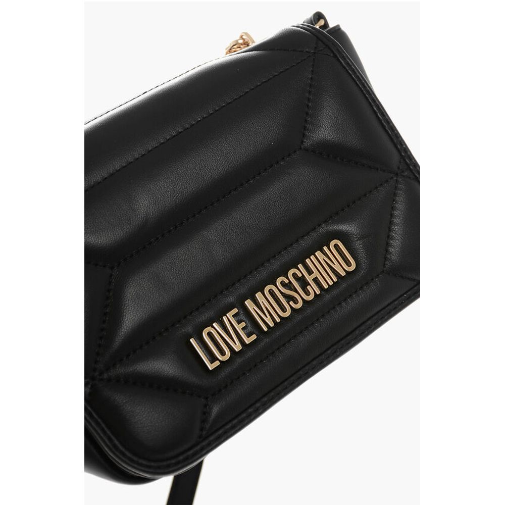 LOVE Quilted Faux Leather KALEIDOSCOPE Crossbody Bag with Go