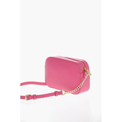 LOVE Faux Leather Crossbody Bag with Golden Details
