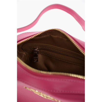 LOVE Faux Leather Crossbody Bag with Golden Details