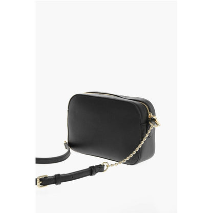 LOVE Faux Leather Crossbody Bag with Golden Details