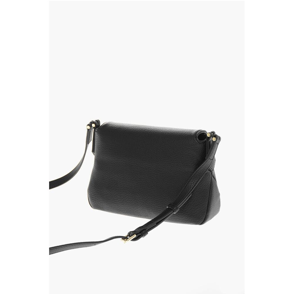 LOVE Textured Faux Leather Crossbody Bag