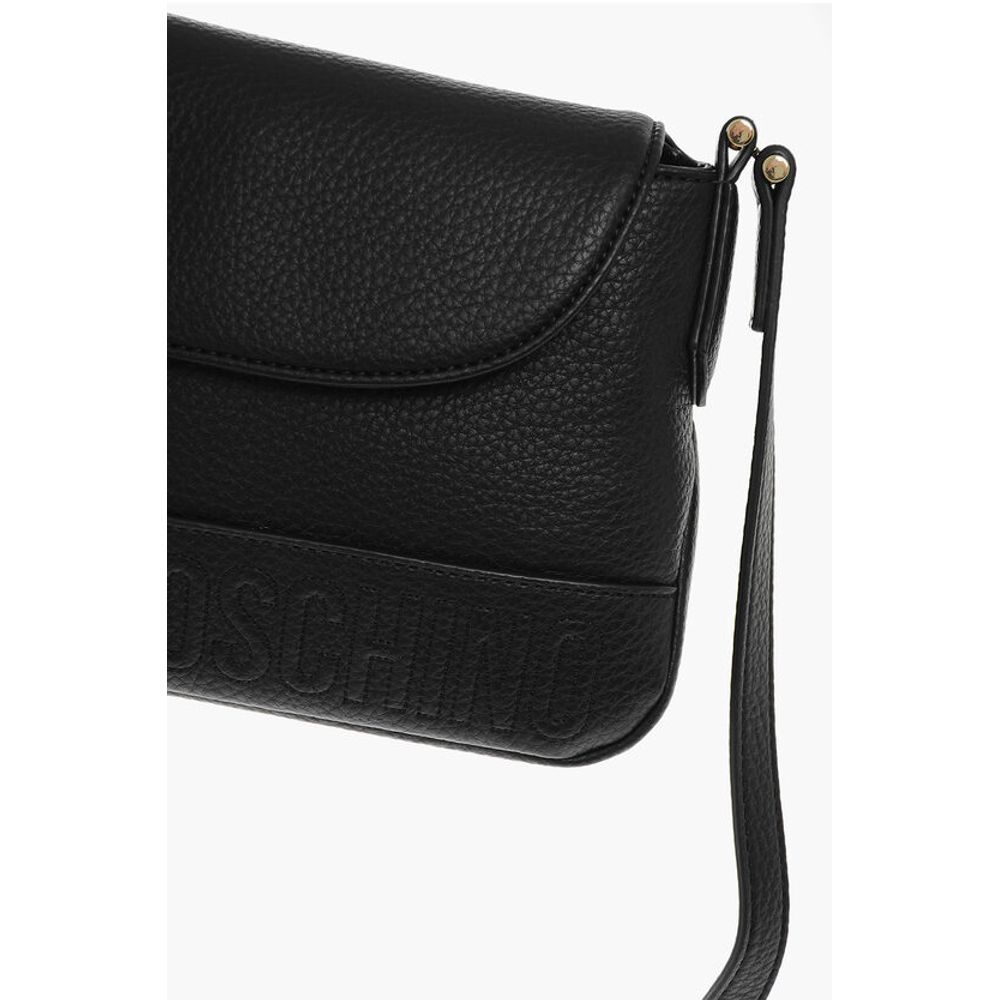LOVE Textured Faux Leather Crossbody Bag