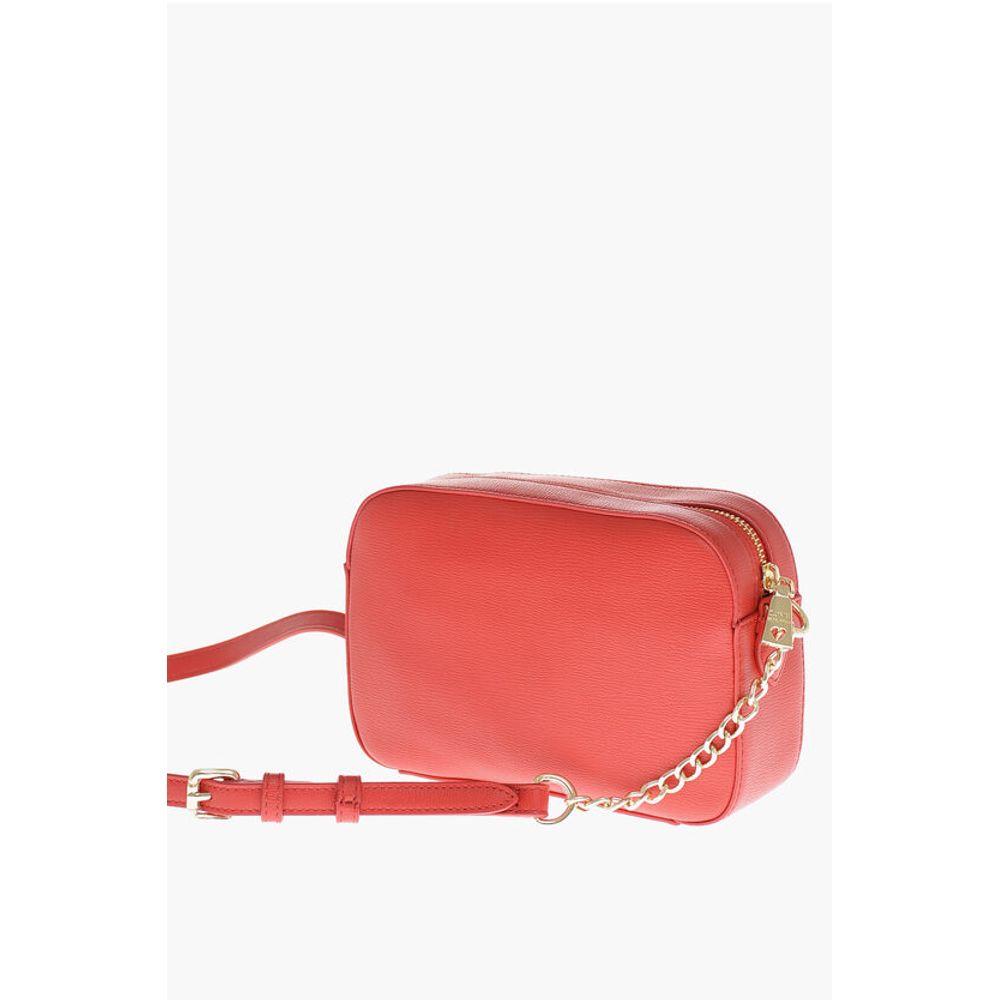 LOVE Faux Leather Crossbody Bag with Mini Heart-Shaped Pouch