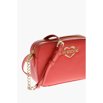 LOVE Faux Leather Crossbody Bag with Mini Heart-Shaped Pouch