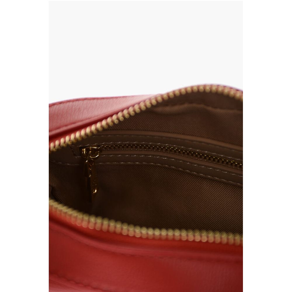 LOVE Faux Leather Crossbody Bag with Mini Heart-Shaped Pouch