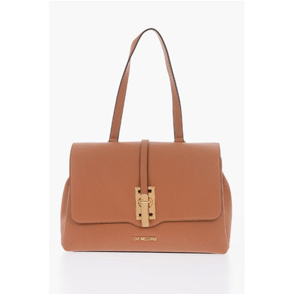 LOVE Faux Leather Bag with Removable Shoulder Strap