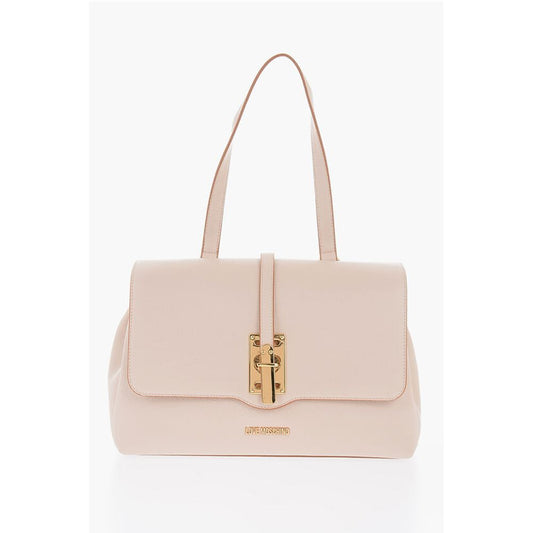 LOVE Faux Leather Bag with Removable Shoulder Strap