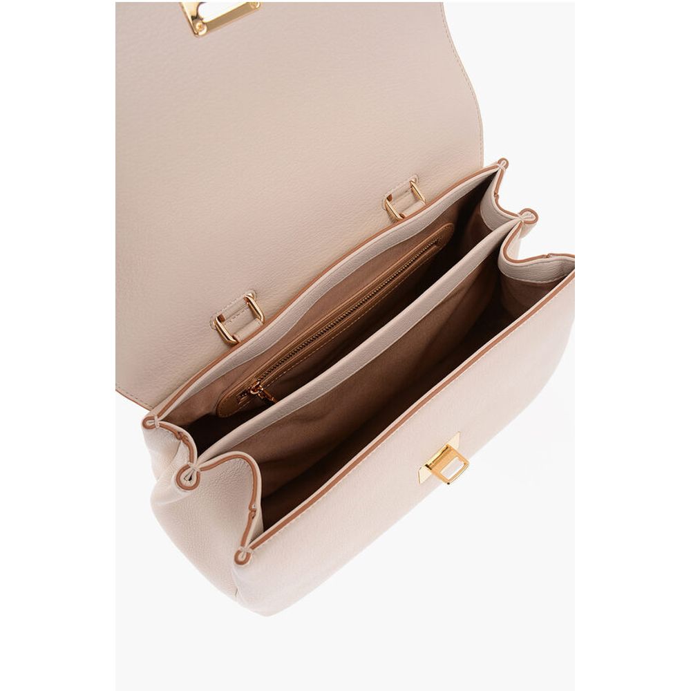 LOVE Faux Leather Bag with Removable Shoulder Strap