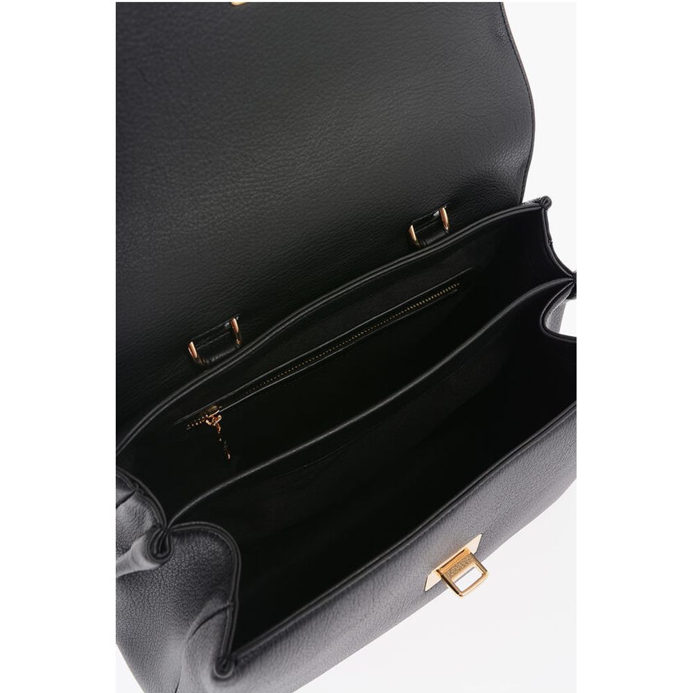 LOVE Faux Leather Bag with Removable Shoulder Strap