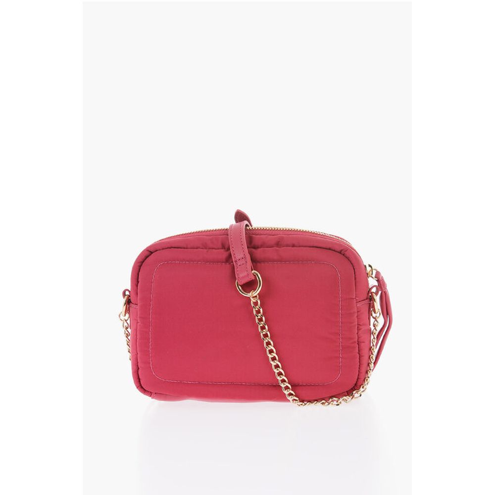 LOVE Nylon Crossbody Bag with Golden Logo