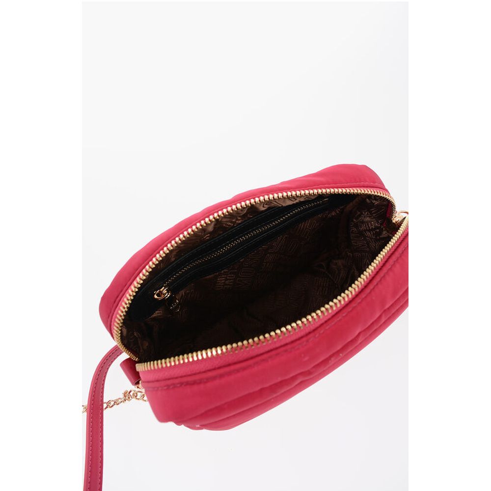 LOVE Nylon Crossbody Bag with Golden Logo
