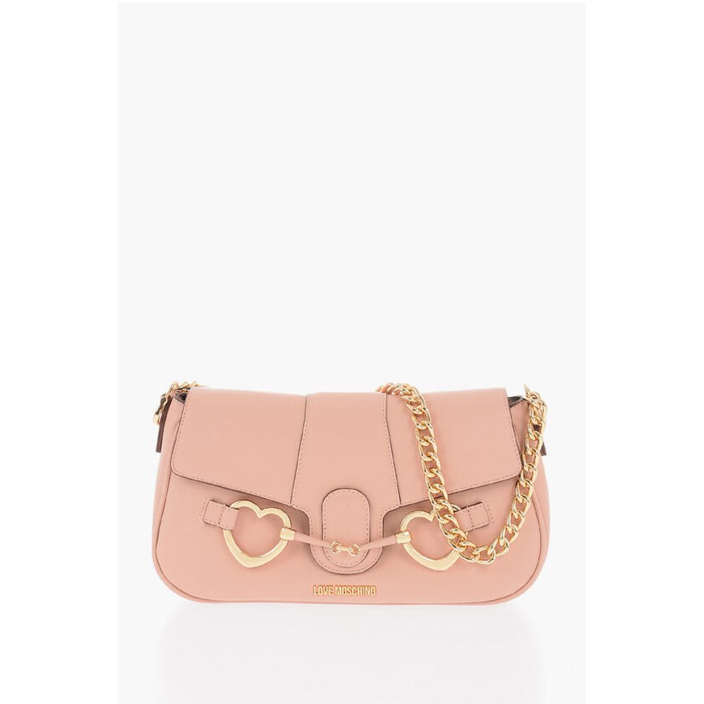 LOVE Faux Leather BIG HEARTBIT Shoulder Bag