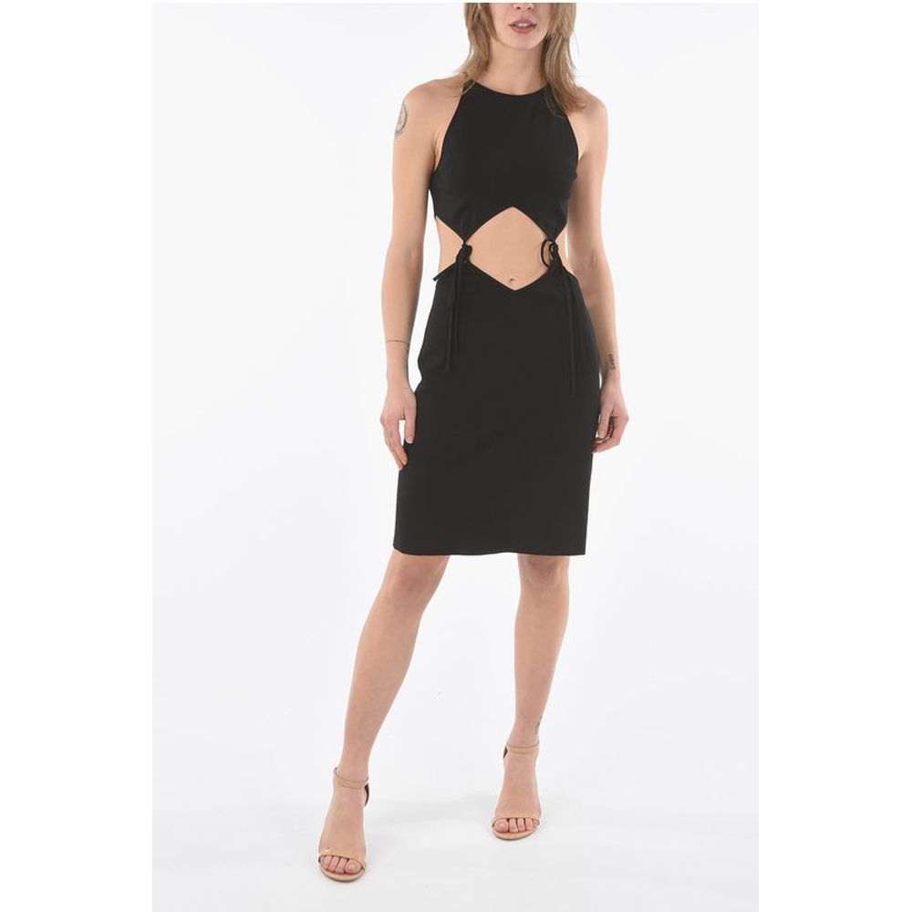 Mini Dress with Cut Out Detail with Laces