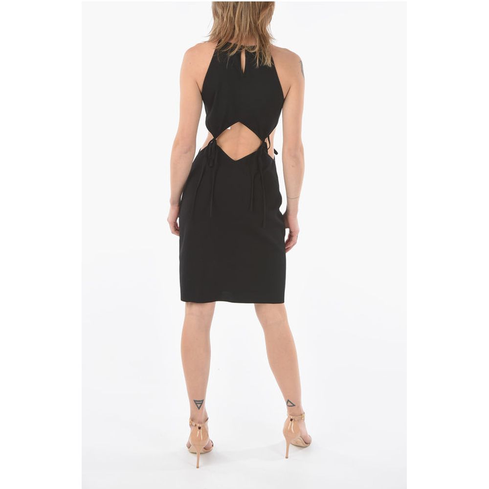 Mini Dress with Cut Out Detail with Laces