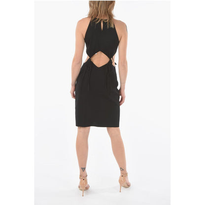 Mini Dress with Cut Out Detail with Laces