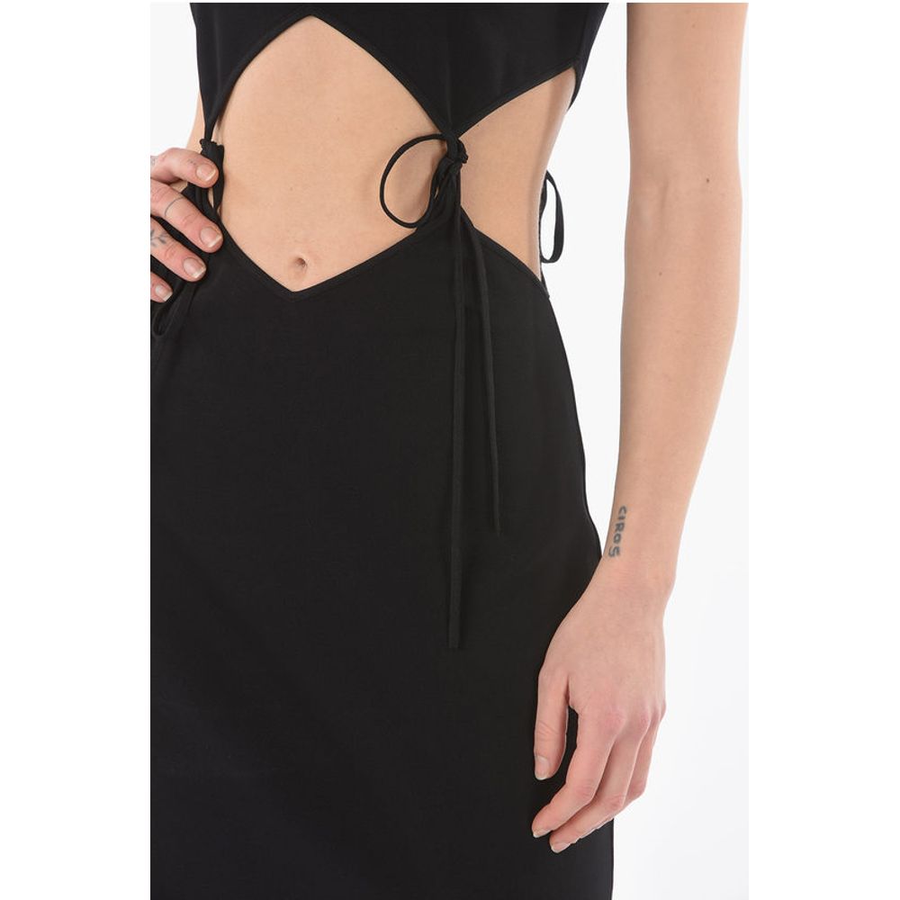 Mini Dress with Cut Out Detail with Laces