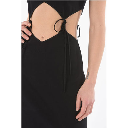 Mini Dress with Cut Out Detail with Laces