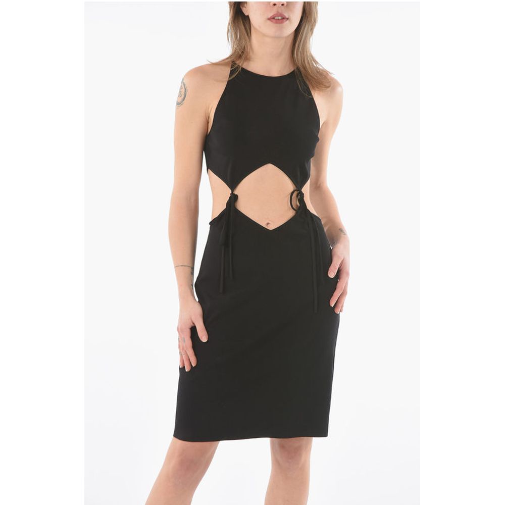 Mini Dress with Cut Out Detail with Laces