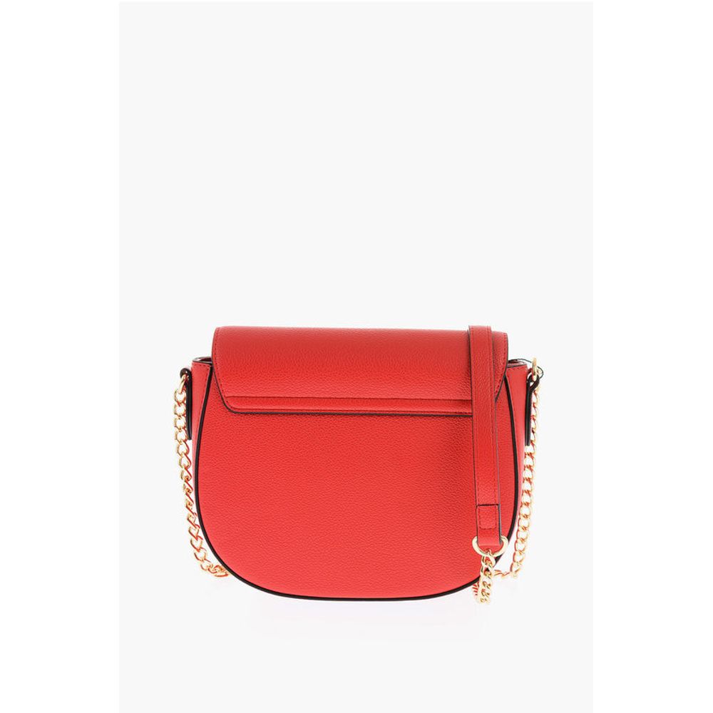 LOVE Chain Shoulder Strap Faux Leather Bag