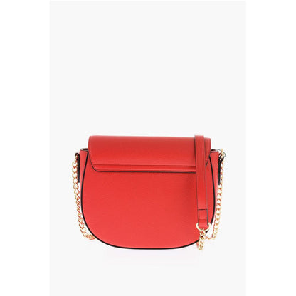 LOVE Chain Shoulder Strap Faux Leather Bag